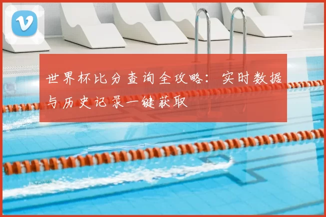 世界杯比分查询全攻略：实时数据与历史记录一键获取