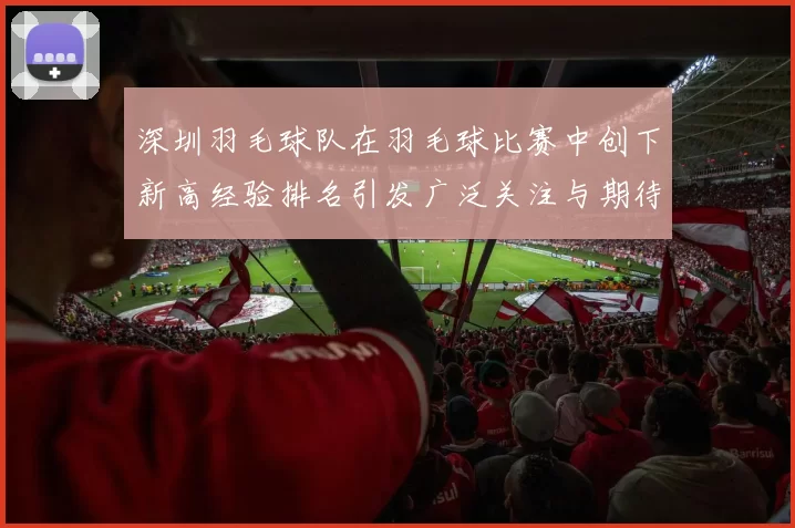 深圳羽毛球队在羽毛球比赛中创下新高经验排名引发广泛关注与期待