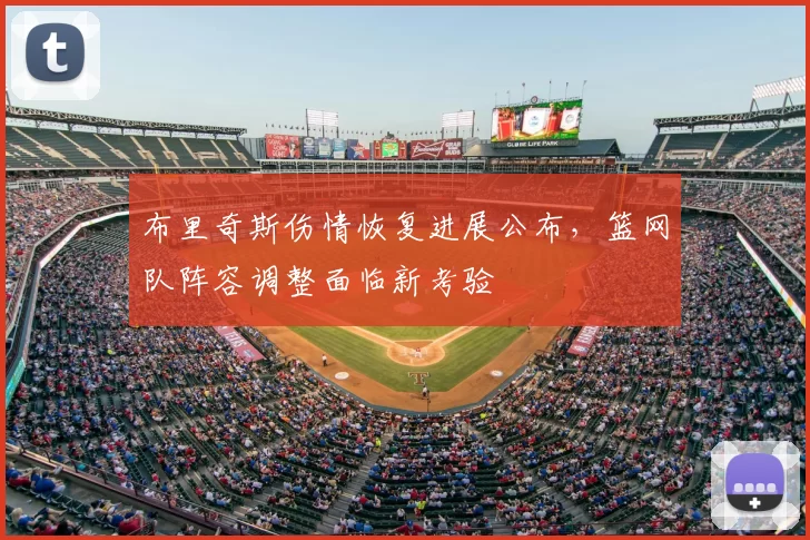 布里奇斯伤情恢复进展公布,篮网队阵容调整面临新考验
